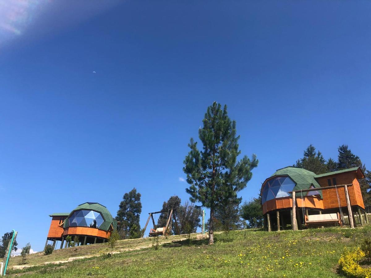Glamping Y Chalet Aventura Park Villa De Leyva La Periquera Exterior foto