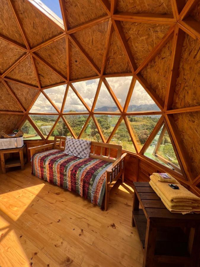 Glamping Y Chalet Aventura Park Villa De Leyva La Periquera Exterior foto