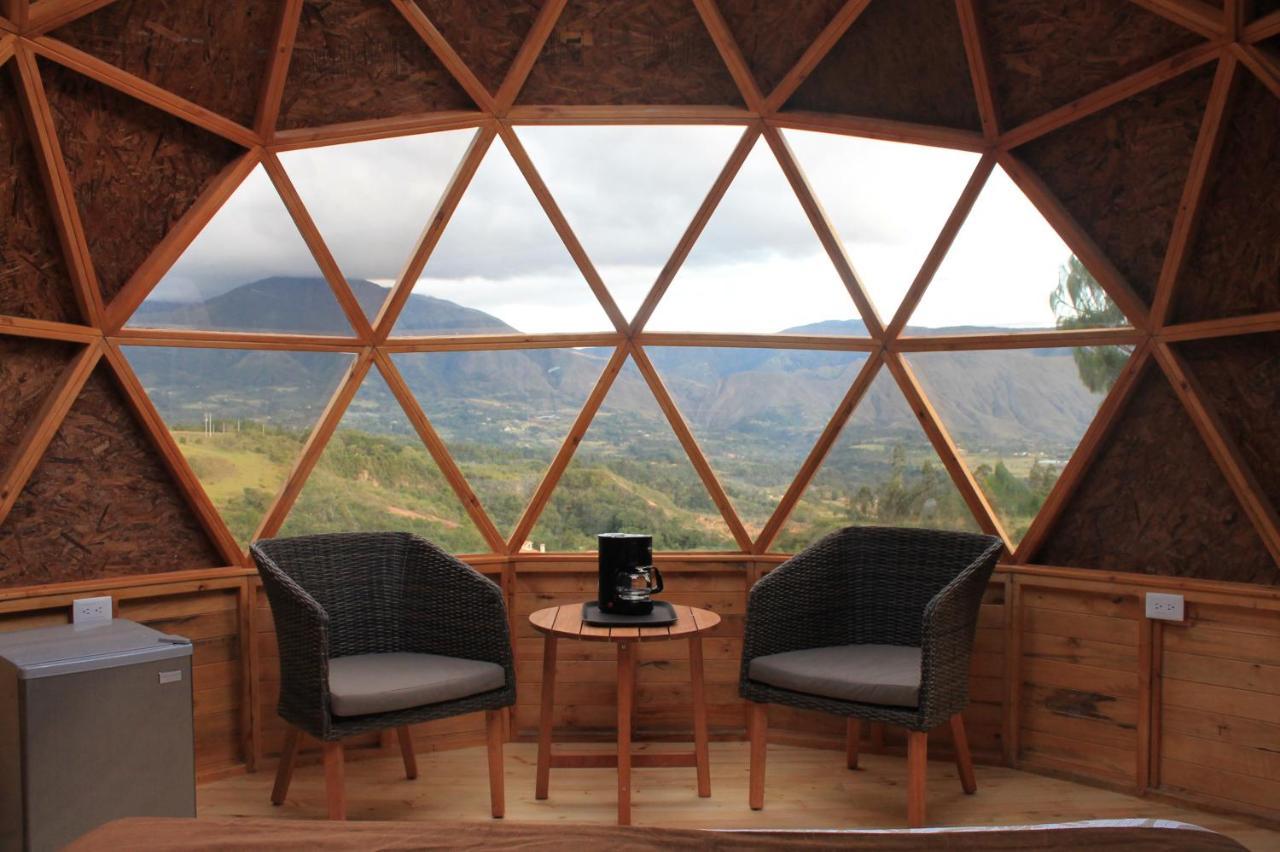 Glamping Y Chalet Aventura Park Villa De Leyva La Periquera Exterior foto