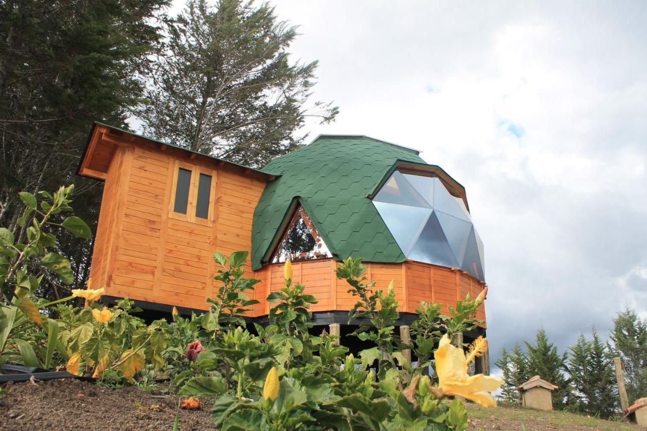 Glamping Y Chalet Aventura Park Villa De Leyva La Periquera Exterior foto